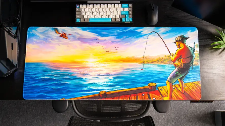 how-do-you-fish-deskmat-top-down-gaming-setup.webp